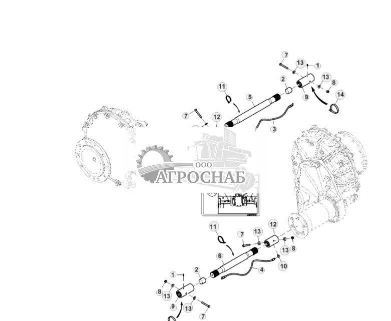 Вал бортового редуктора, HillMaster™ - ST828867 200.jpg